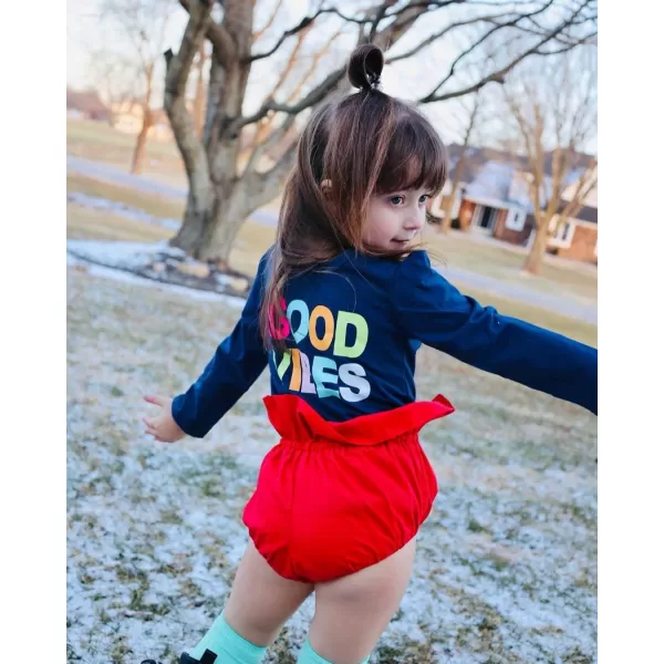 Arshiner Kids 3 Pack Long Sleeve Tees Girls Tees 3pcs Shirts