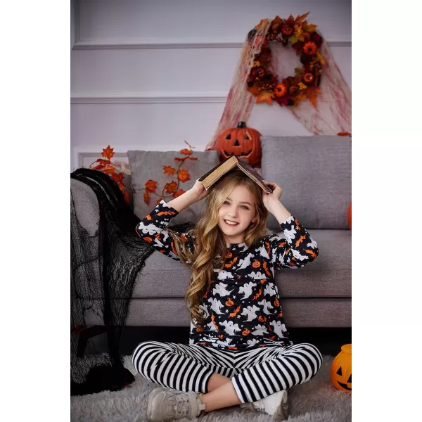 Arshiner Little Girls' Pajama Sets Clothing Sets Bunny Long Sleeve Outfits 2 PCS Top Leggings Sets