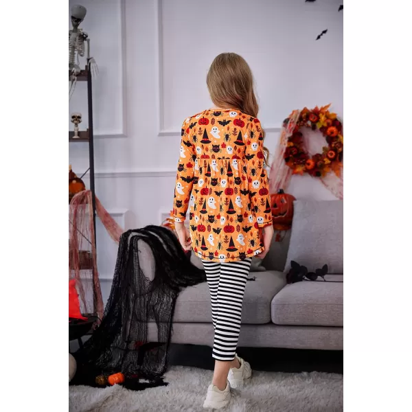 Arshiner Little Girls' Pajama Sets Clothing Sets Bunny Long Sleeve Outfits 2 PCS Top Leggings Sets