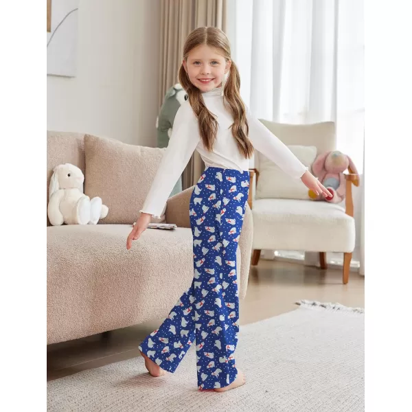 Arshiner Pajama Pants for Girls Long Sleep Plaid Pants Soft Lounge Pj Bottoms with Pockets