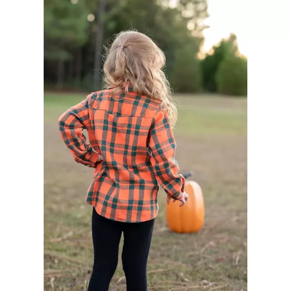 Arshiner Toddler Boys Girls Long Sleeve Plaid Shirt Button-Down Flannel T-Shirt Kids Tops