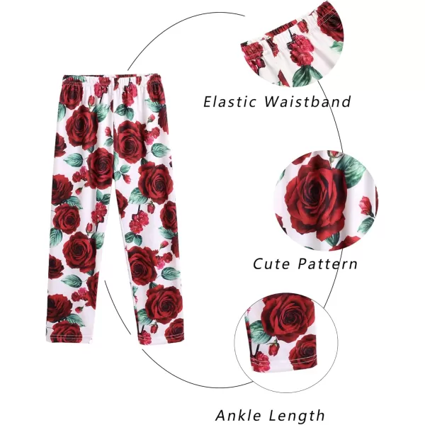 Arshiner Toddler Girls Outfits Floral Hi-Lo Tops+pants Sets Short SLeeve 2pcs Pants Sets with Pockets