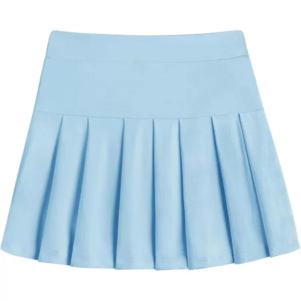 Arshiner Girl's Tennis Skirts with Shorts Athletic Pleated Skirt Workout Performance Skorts with Pockets for Kids 4-13Y