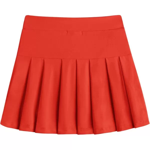 Arshiner Girl's Tennis Skirts with Shorts Athletic Pleated Skirt Workout Performance Skorts with Pockets for Kids 4-13Y