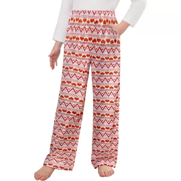 Arshiner Pajama Pants for Girls Long Sleep Plaid Pants Soft Lounge Pj Bottoms with Pockets