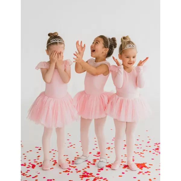 Arshiner Ballet Tights for Girls Footed Ultra Soft Pro Dance Tights Kids Ballet Tight Pantyhose
