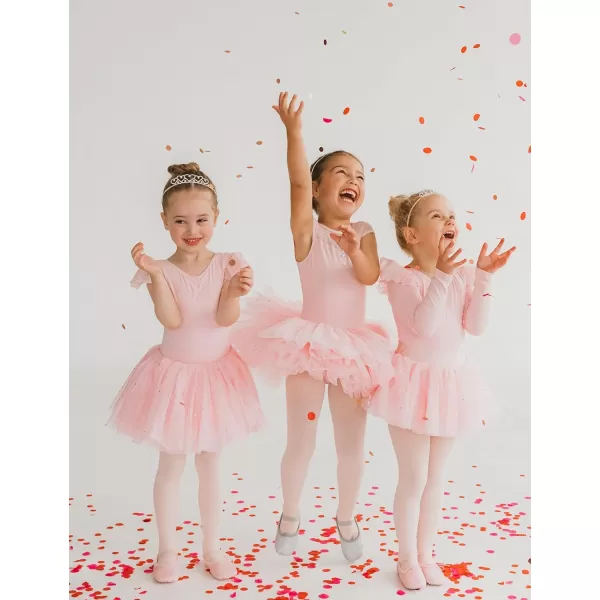 Arshiner Ballet Tights for Girls Footed Ultra Soft Pro Dance Tights Kids Ballet Tight Pantyhose