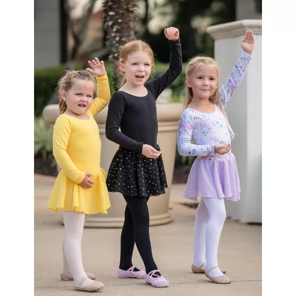 Arshiner Ballet Tights for Girls Footed Ultra Soft Pro Dance Tights Kids Ballet Tight Pantyhose