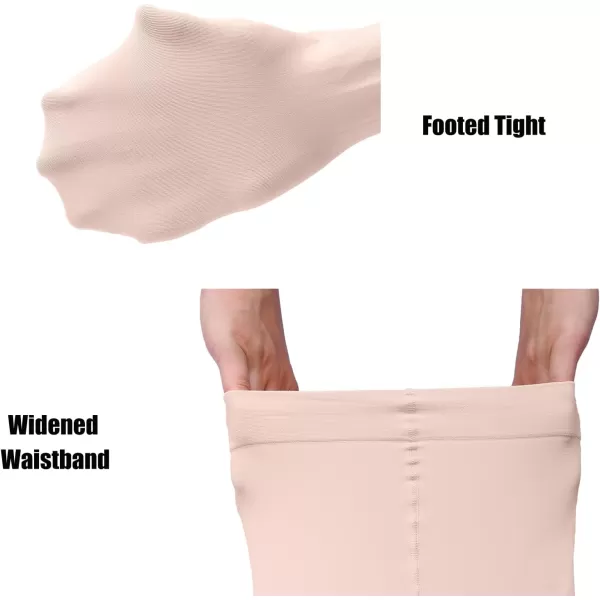 Arshiner Ballet Tights for Girls Footed Ultra Soft Pro Dance Tights Kids Ballet Tight Pantyhose