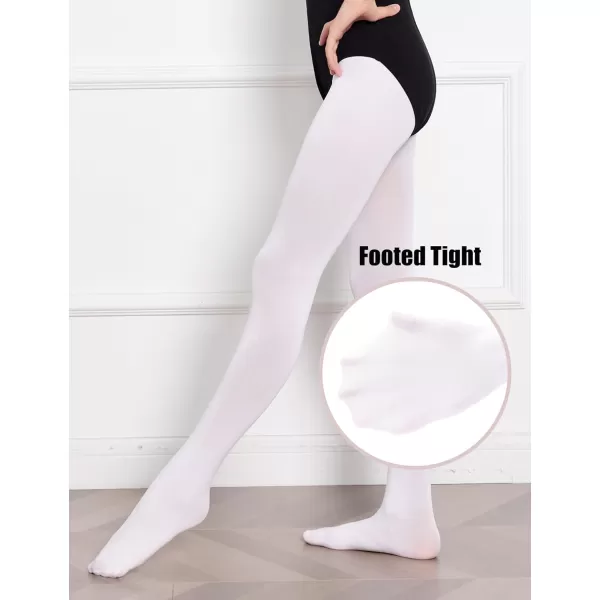 Arshiner Ballet Tights for Girls Footed Ultra Soft Pro Dance Tights Kids Ballet Tight Pantyhose
