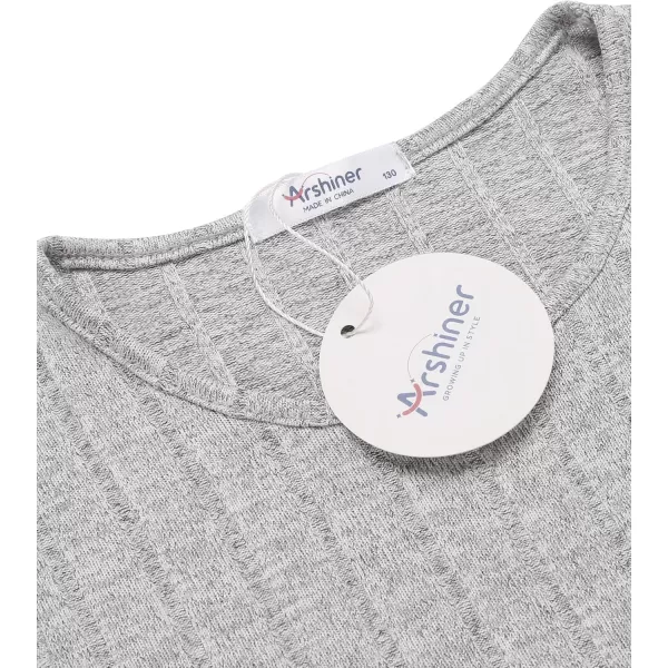 Arshiner Girls Crisscross Crop Tops Short Sleeve Summer Tween Crewneck Shirt Tee
