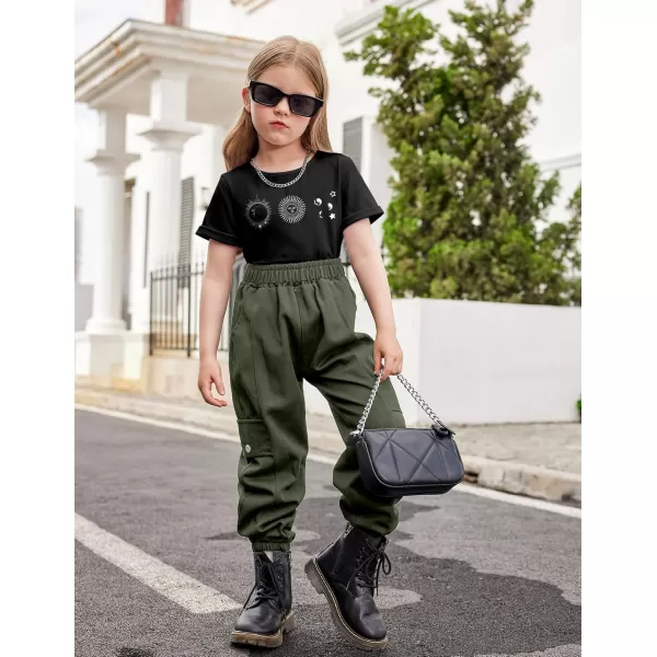 Arshiner Girls Crop Tops Short Sleeve Tie Dye Summer T Shirt Crewneck Rolled Cuffs Fashion Shirts Tee