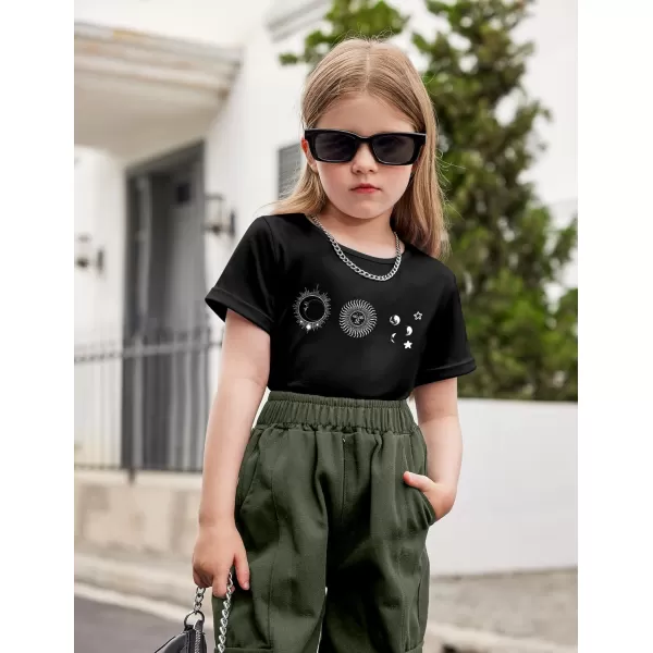 Arshiner Girls Crop Tops Short Sleeve Tie Dye Summer T Shirt Crewneck Rolled Cuffs Fashion Shirts Tee