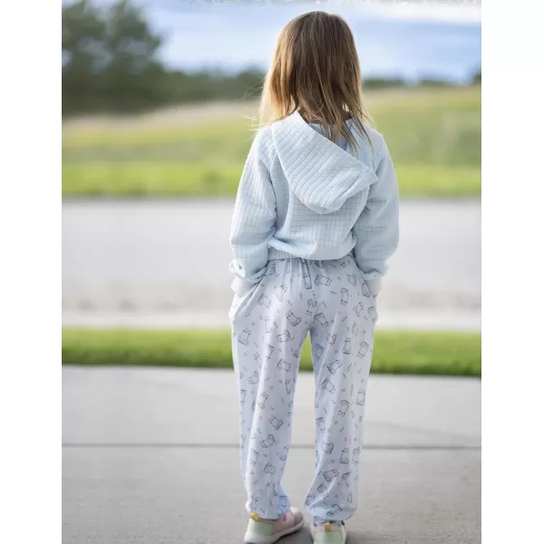 Arshiner Girls Pajama Pants Kids Plaid Pj Pants Comfy Lounge Sleepwear Bottoms with Pockets