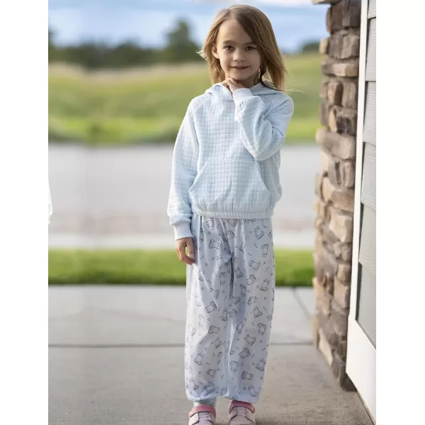 Arshiner Girls Pajama Pants Kids Plaid Pj Pants Comfy Lounge Sleepwear Bottoms with Pockets