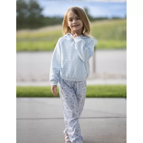 Arshiner Girls Pajama Pants Kids Plaid Pj Pants Comfy Lounge Sleepwear Bottoms with Pockets