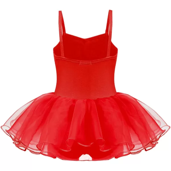 Arshiner Kid Girls Sparkly Sequin Ballet Leotards with Tutu Skirt Dance Dress Sleeveless Ballerina Outfits