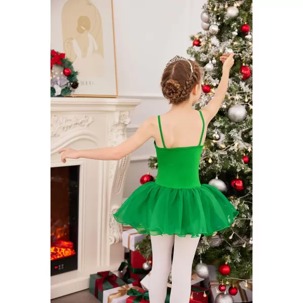 Arshiner Kid Girls Sparkly Sequin Ballet Leotards with Tutu Skirt Dance Dress Sleeveless Ballerina Outfits