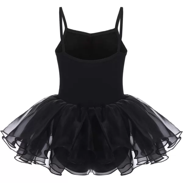 Arshiner Kid Girls Sparkly Sequin Ballet Leotards with Tutu Skirt Dance Dress Sleeveless Ballerina Outfits