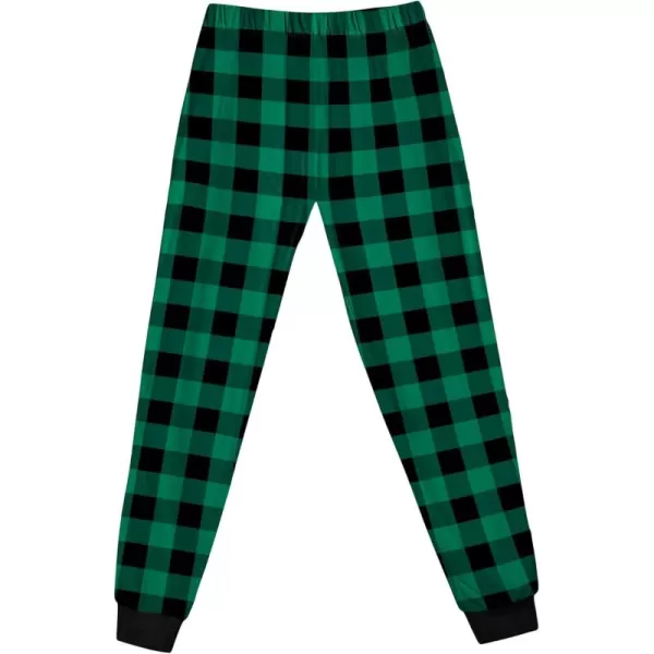 Arshiner Girls Pajama Pants Kids Plaid Pj Pants Comfy Lounge Sleepwear Bottoms with Pockets