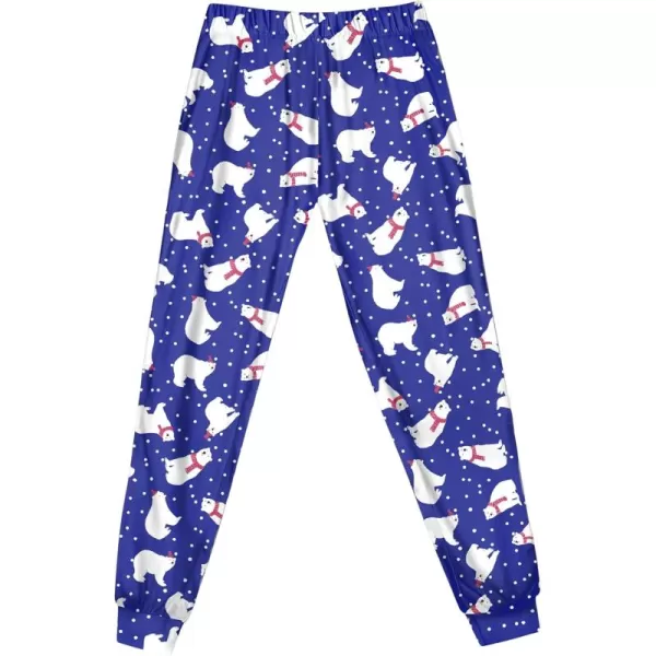 Arshiner Girls Pajama Pants Kids Plaid Pj Pants Comfy Lounge Sleepwear Bottoms with Pockets