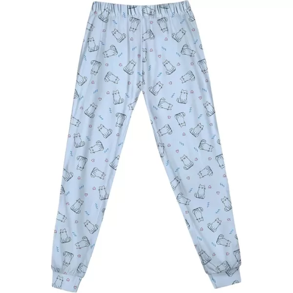 Arshiner Girls Pajama Pants Kids Plaid Pj Pants Comfy Lounge Sleepwear Bottoms with Pockets