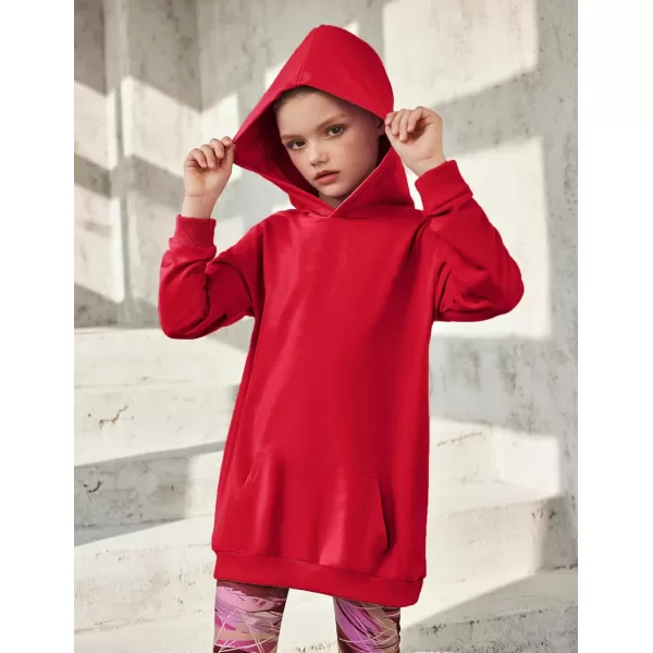 Arshiner Girls Hoodies Kids Long Pullover Hooded Sweatshirt with Kangaroo Pocket