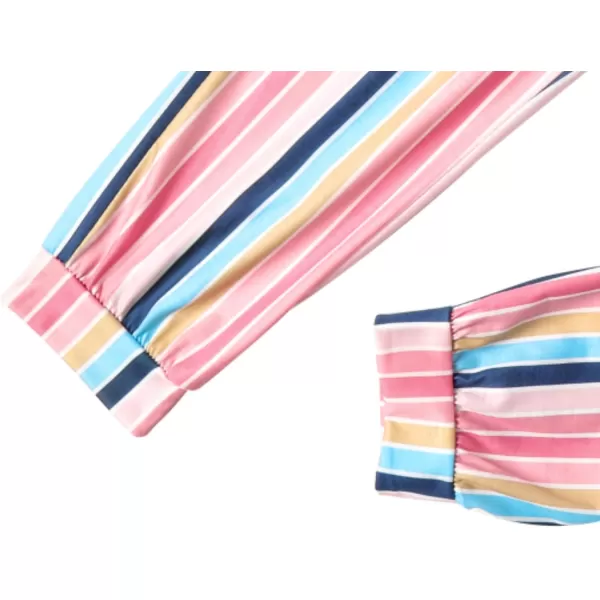 Arshiner 2 Piece Girl Clothes Outfits Spring Summer Ruffle Trim Tank Top Shirts and Pant Set with Pockets