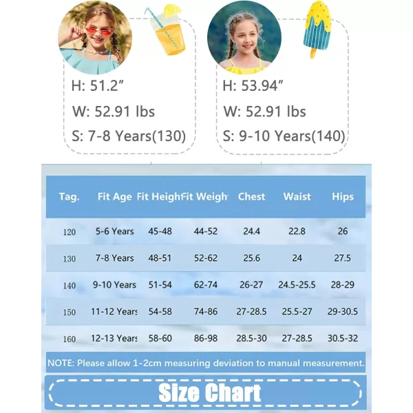 Arshiner 3 Piece Tween Girls Swimsuit Ruffle Sleeve Athletic Tankini Sport Swimwear with Swimming Skirt