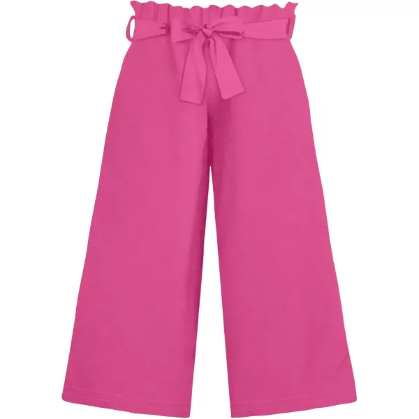 Arshiner Girls 2 Pieces Outfits Kids Square Neck Puff Sleeve Tops and Pants Set with Pockets 6-14 Years