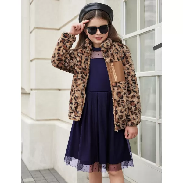 Arshiner Girls Dresses Contrast Mesh Puff Long Sleeve Mock Neck Formal Party A Line Short Tulle Dress