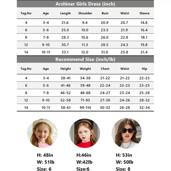 Arshiner Girls Dresses Long Sleeve Rib Knit Plaid Patchwork Belted Dress with Pockets