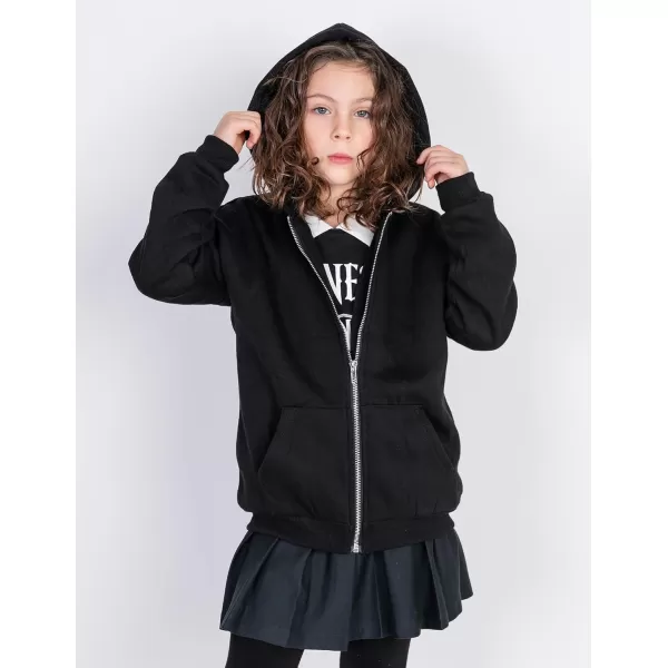 Arshiner Girls Zip Up Hoodies Teen Fleece Full-Zip Sweatshirts Jacket Casual Fall Hoodie with Pocket
