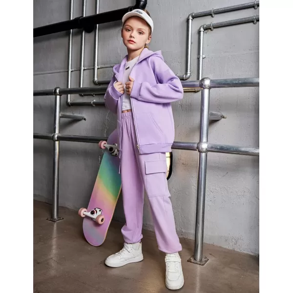 Arshiner Girls Zip Up Hoodies Teen Fleece Full-Zip Sweatshirts Jacket Casual Fall Hoodie with Pocket