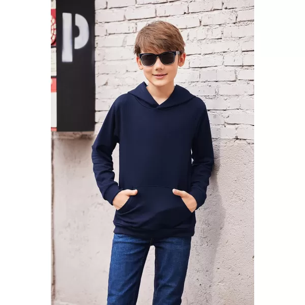 Arshiner Unisex Kids Soft Pullover Hooded Sweatshirt with Pocket Basic Hoodies Sportswear Age 4-13 Years