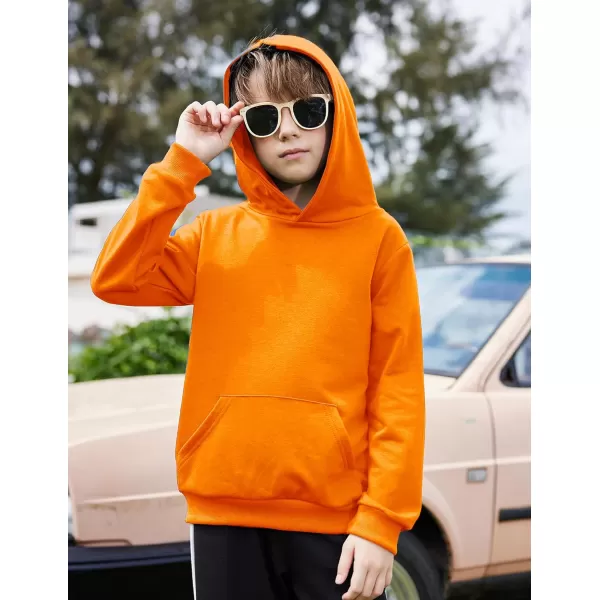 Arshiner Unisex Kids Soft Pullover Hooded Sweatshirt with Pocket Basic Hoodies Sportswear Age 4-13 Years
