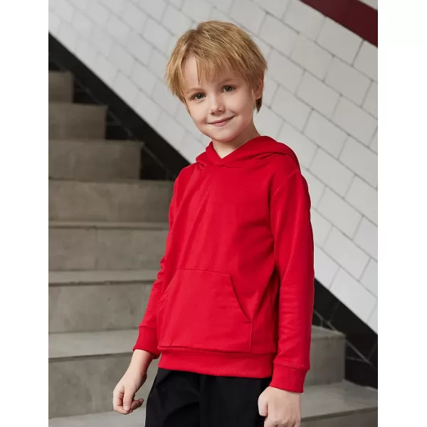 Arshiner Unisex Kids Soft Pullover Hooded Sweatshirt with Pocket Basic Hoodies Sportswear Age 4-13 Years