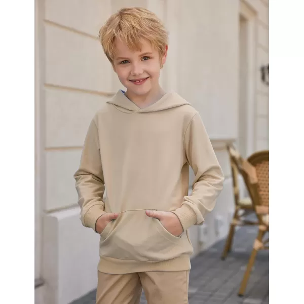 Arshiner Unisex Kids Soft Pullover Hooded Sweatshirt with Pocket Basic Hoodies Sportswear Age 4-13 Years