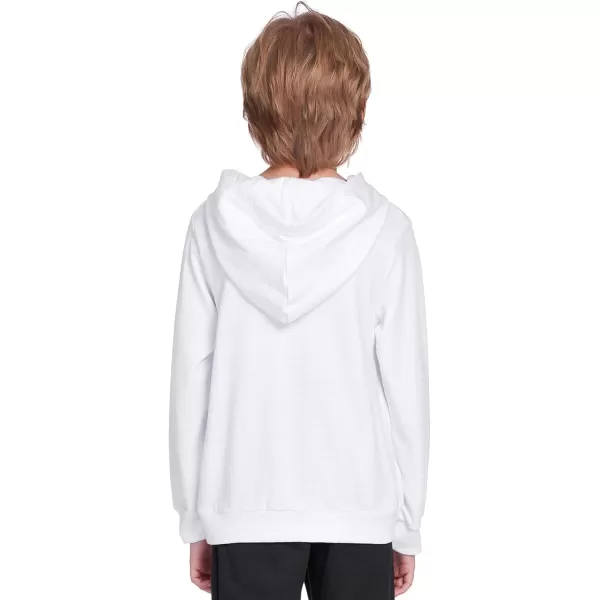 Arshiner Unisex Kids Soft Pullover Hooded Sweatshirt with Pocket Basic Hoodies Sportswear Age 4-13 Years
