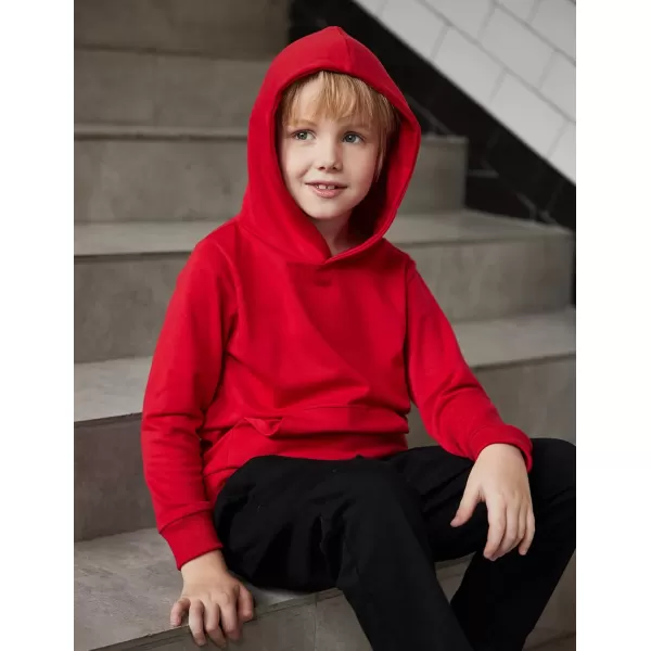 Arshiner Unisex Kids Soft Pullover Hooded Sweatshirt with Pocket Basic Hoodies Sportswear Age 4-13 Years