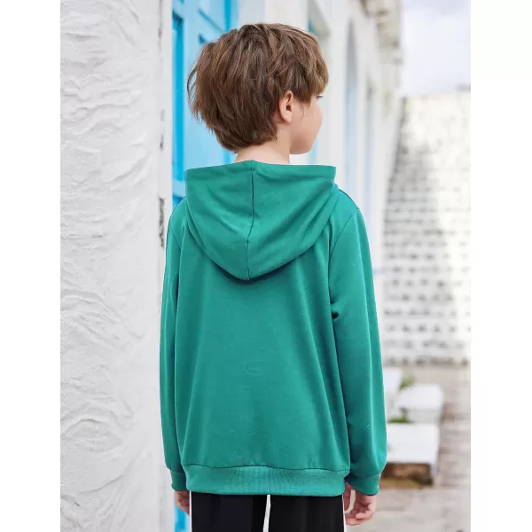 Arshiner Unisex Kids Soft Pullover Hooded Sweatshirt with Pocket Basic Hoodies Sportswear Age 4-13 Years