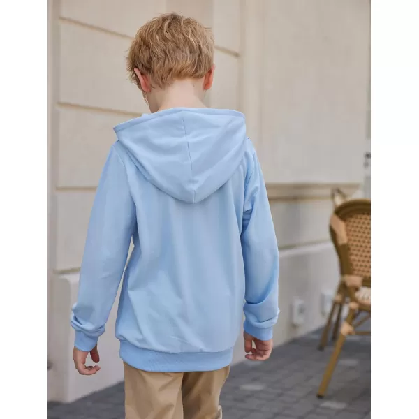Arshiner Unisex Kids Soft Pullover Hooded Sweatshirt with Pocket Basic Hoodies Sportswear Age 4-13 Years