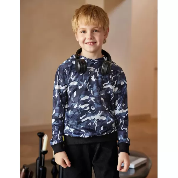 Arshiner Unisex Kids Soft Pullover Hooded Sweatshirt with Pocket Basic Hoodies Sportswear Age 4-13 Years