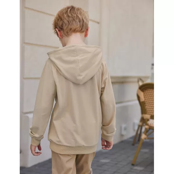 Arshiner Unisex Kids Soft Pullover Hooded Sweatshirt with Pocket Basic Hoodies Sportswear Age 4-13 Years