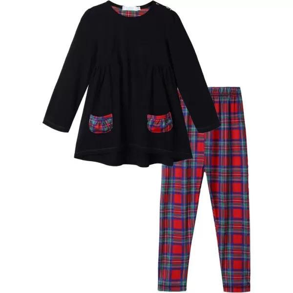 Arshiner Little Girls Clothes Set Cute Bunny Girls Outfits Long Sleeve Tops and Pants Set
