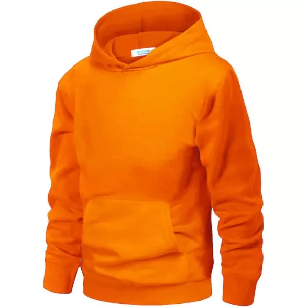 Arshiner Unisex Kids Soft Pullover Hooded Sweatshirt with Pocket Basic Hoodies Sportswear Age 4-13 Years
