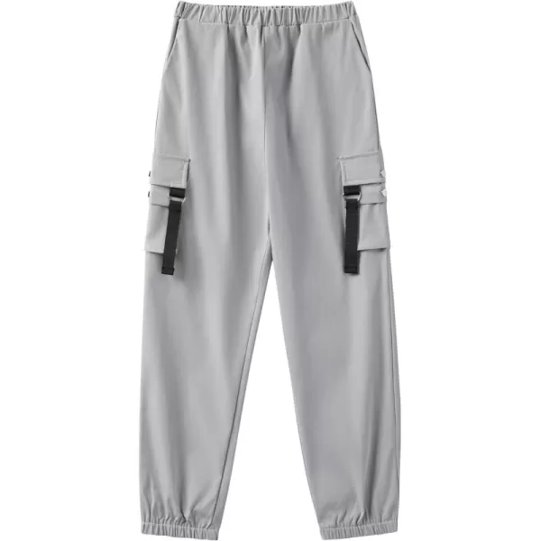 Arshiner Boys Cargo Pants Casual Lightweight Joggers Pant Elastic Waist Youth Kids Athletic Running Sweatpants with Pockets
