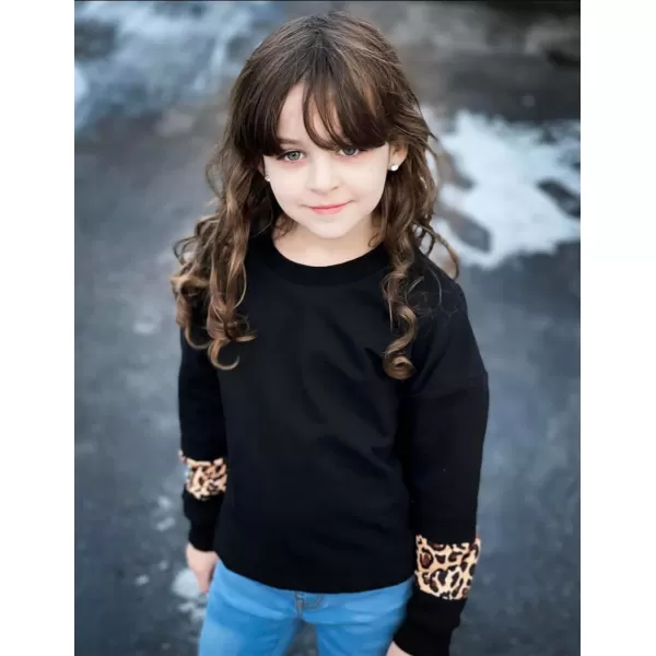Arshiner Girls Crop Tops Kids Long Sleeve Pullover Sweatshirts Girls Cropped Crewneck Sweatshirt for 5-14 Years Teen Girls