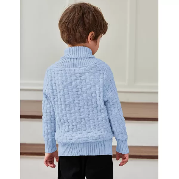 Arshiner Boys Crewneck Long Sleeve Textured Ribbed Edge Pullover Sweaters Button Up Knitted Sweater Tops