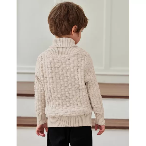 Arshiner Boys Crewneck Long Sleeve Textured Ribbed Edge Pullover Sweaters Button Up Knitted Sweater Tops
